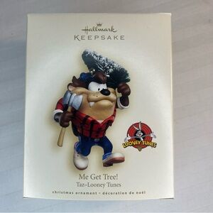 NEW 2007 Hallmark Looney Tunes Taz Ornament
